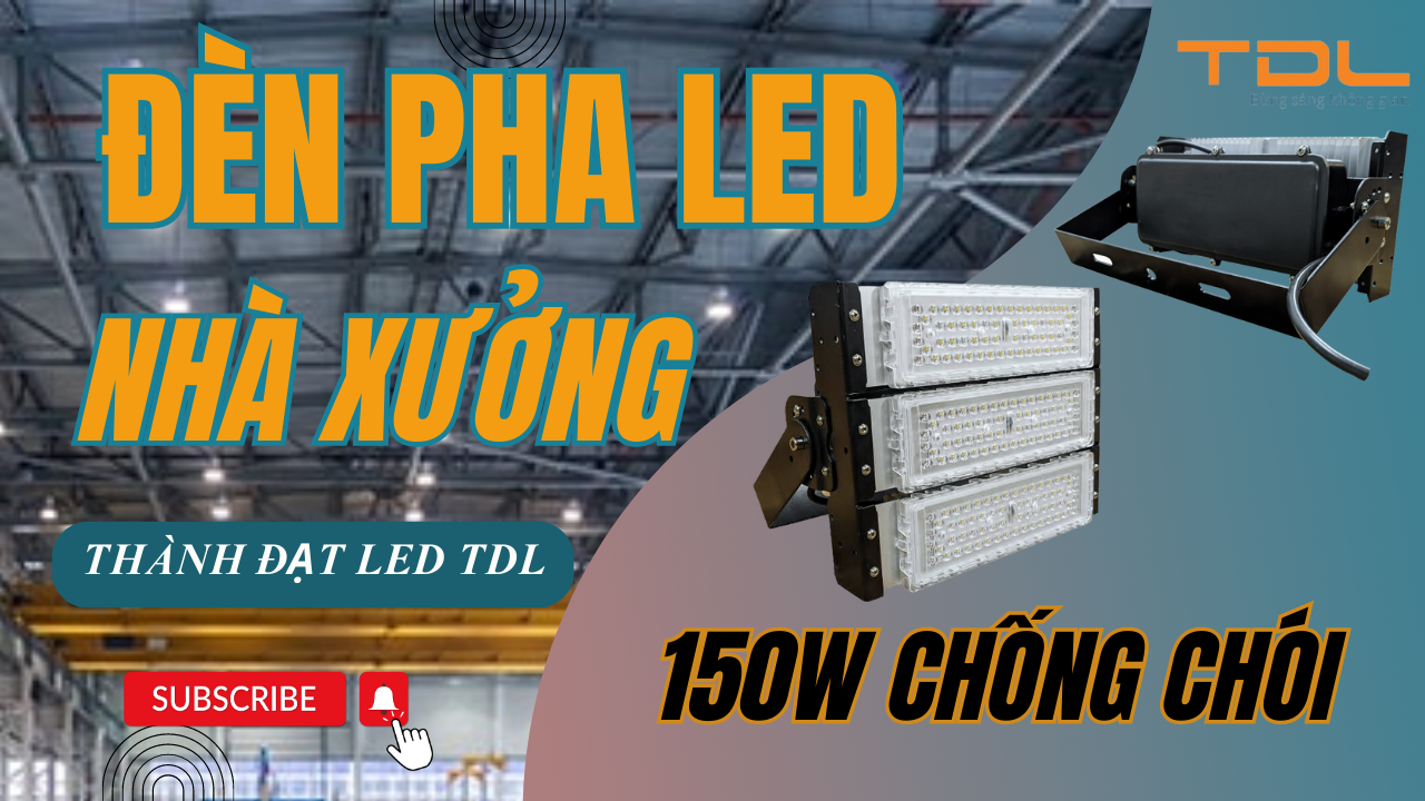 Đèn led nhà xưởng 150w