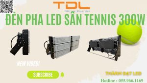 Đèn pha led sân tennis 300w chất lượng
