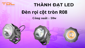 đèn led rọi cột tròn 10w